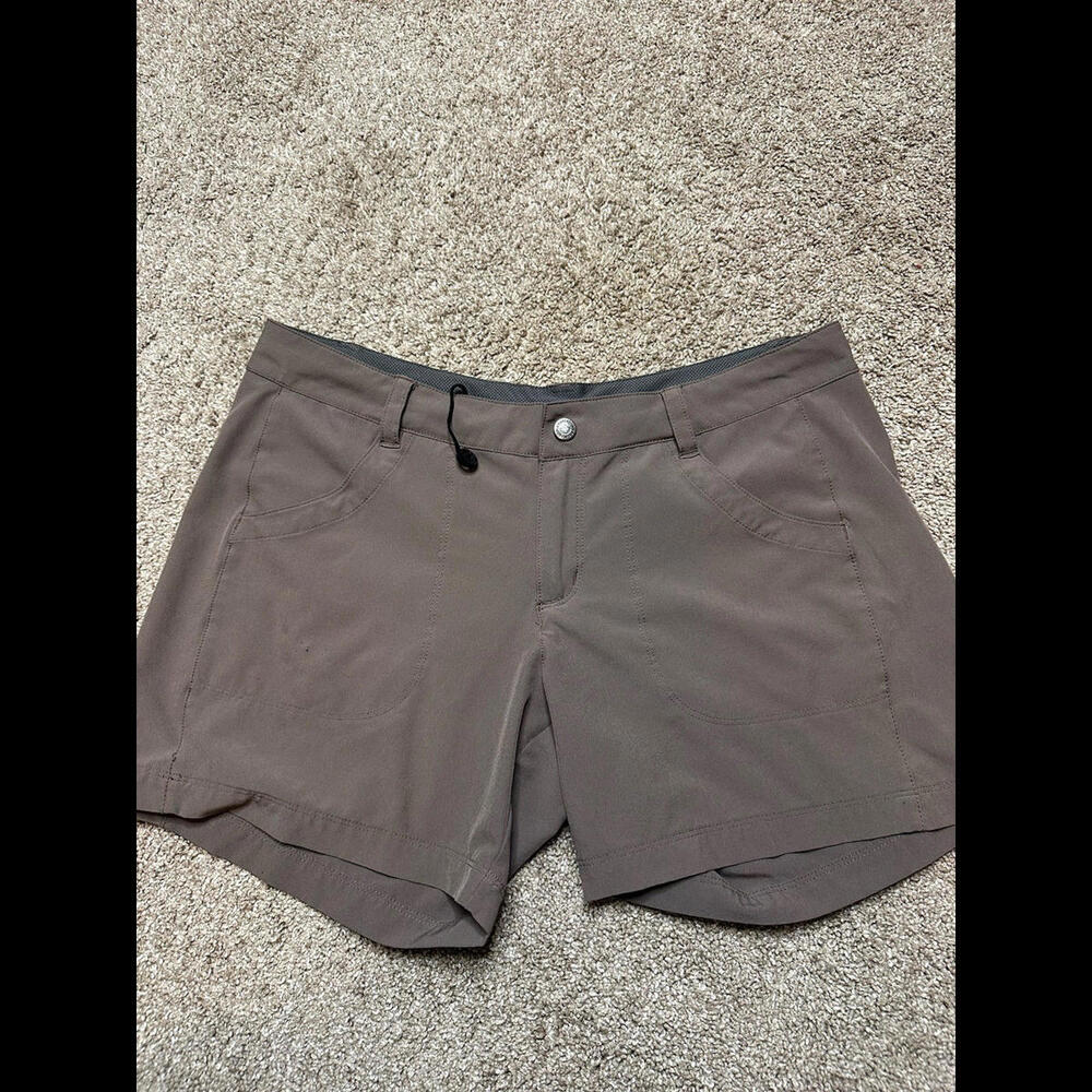 Women's Patagonia Shorts Outdoor Hiking Brown Size 8